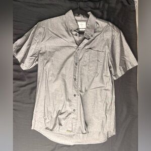 Billy Reid Men's Short-Sleeve Button-Down Shirt - Gray
